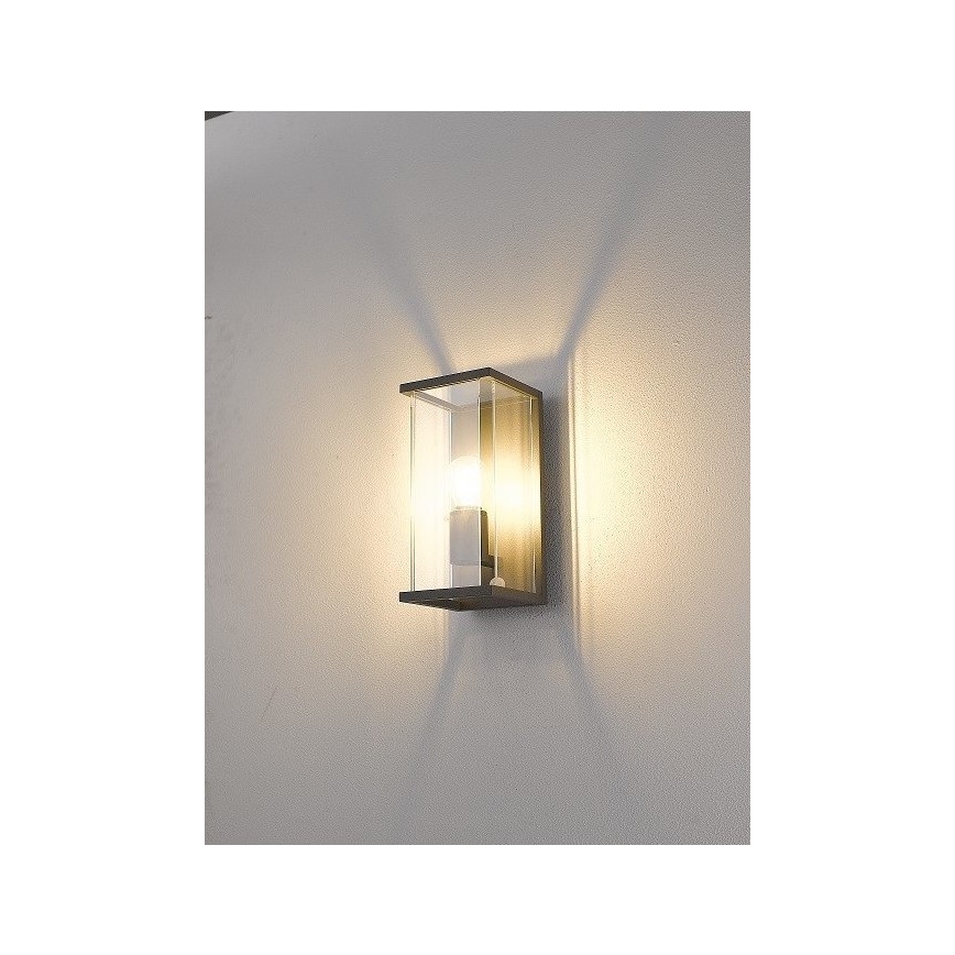 Gardino LX1465 - Oświetlenie zewnętrzne z czujnikiem MELISSA 1xE27/15W/230V IP54
