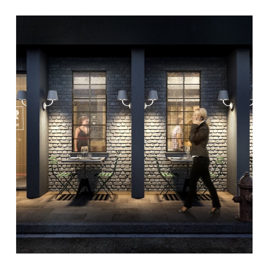 Gardino LX1791 - LED Zewnętrzna Lampa Ścienna VIOLA LED/7W/230V IP65