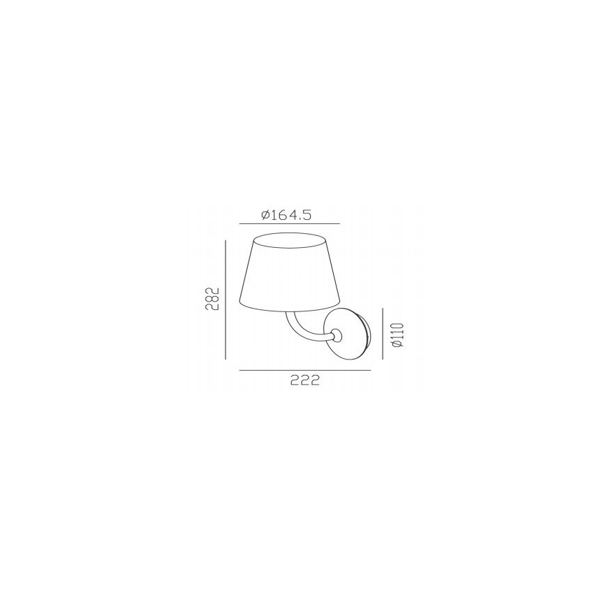 Gardino LX1791 - LED Kinkiet zewnętrzny VIOLA LED/7W/230V IP65