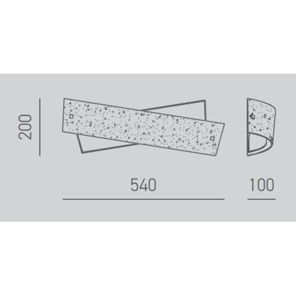 Gea Luce CAMILLA A M arg - Kinkiet CAMILLA 4xE14/28W/230V 54 cm srebrny