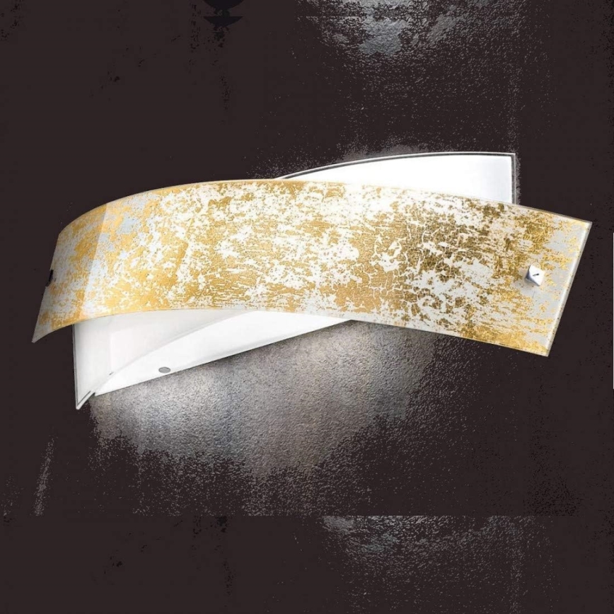 Gea Luce CAMILLA A M oro - Kinkiet CAMILLA 4xE14/28W/230V 54 cm złoty