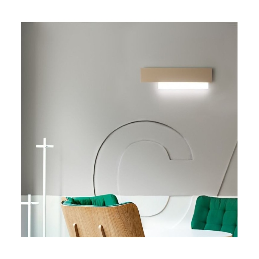 Gea Luce DOHA A P T - LED Kinkiet DOHA LED/15W/230V 40 cm beżowy
