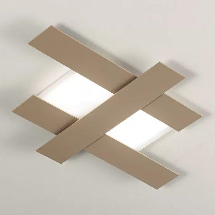 Gea Luce DOHA P P T - LED Plafon DOHA LED/30W/230V 65,5 cm beżowy