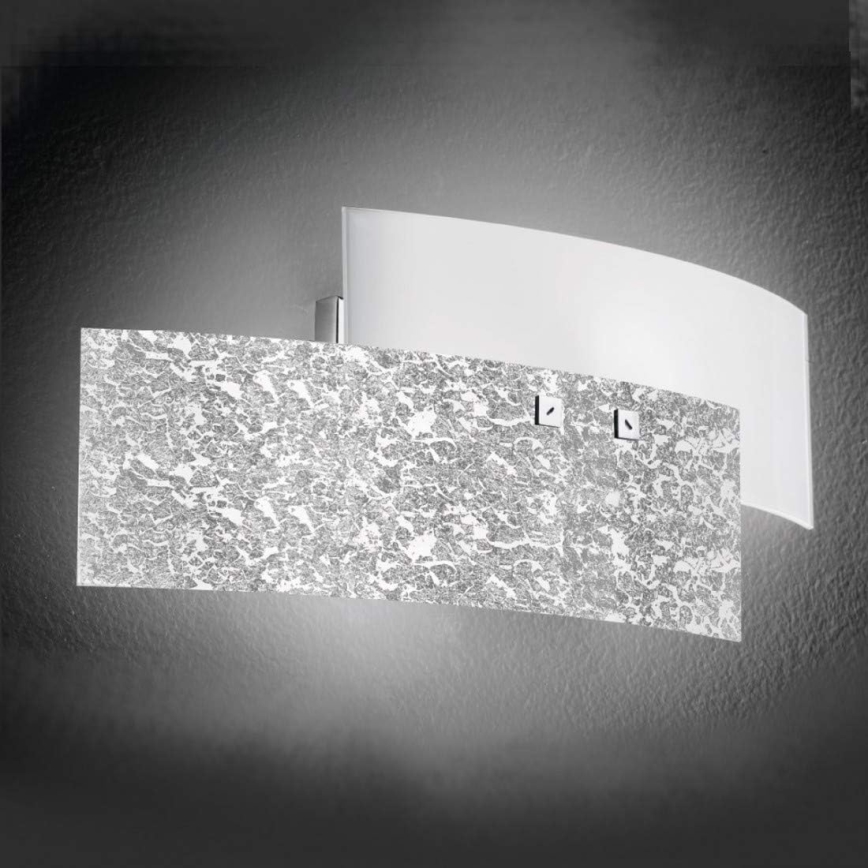 Gea Luce LARA A P arg - Kinkiet LARA 2xE14/42W/230V srebrne