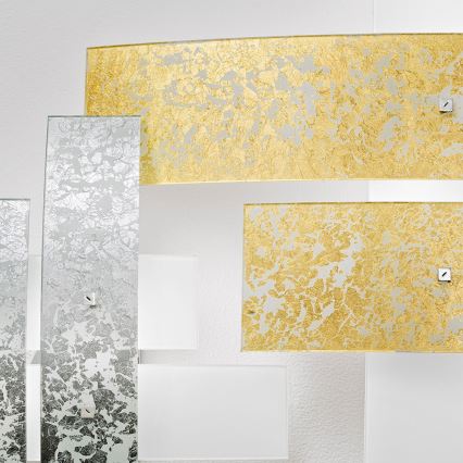 Gea Luce LARA P G oro - Lampa sufitowa LARA 4xE27/52W/230V 91 cm złota