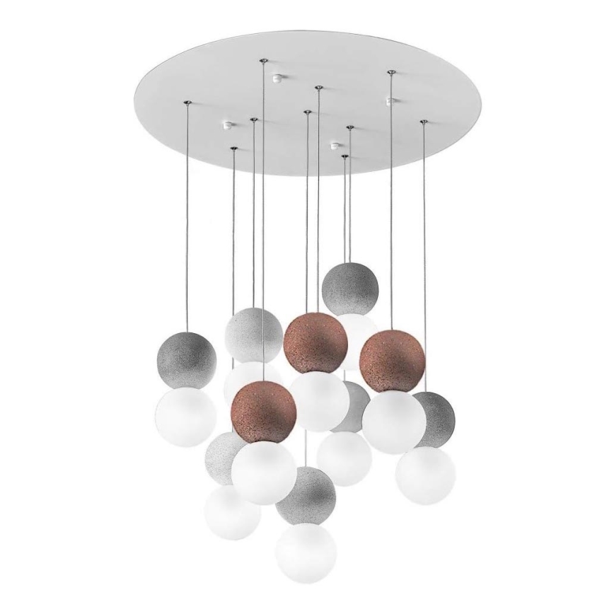 Gea Luce SFERA S10 G - Żyrandol na lince SFERA 10xG9/28W/230V