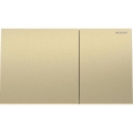 Geberit 115.622.QF.1 - Przycisk spłukujący Sigma70 25x14,6 cm szczotkowany mosiądz
