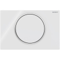 Geberit 115.758.KJ.5 - Przycisk spłukujący Sigma10 24,6x16,4 cm biały/chrom błyszczący