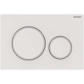 Geberit 115.882.01.1 - Przycisk spłukujący Sigma20 24,6x16,4 cm biały