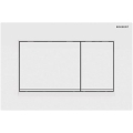 Geberit 115.883.11.1 - Przycisk spłukujący Sigma30 24,6 x 16,4 cm biały