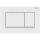 Geberit 115.883.11.1 - Przycisk spłukujący Sigma30 24,6 x 16,4 cm biały