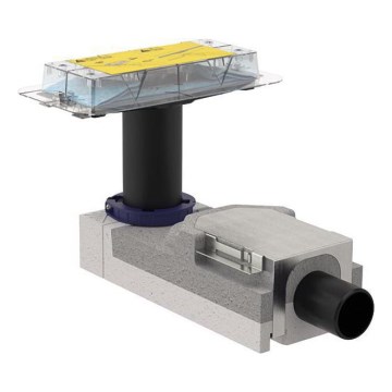 Geberit 154.150.00.1 - Zestaw montażowy do odpływu liniowego CleanLine 90-220 mm