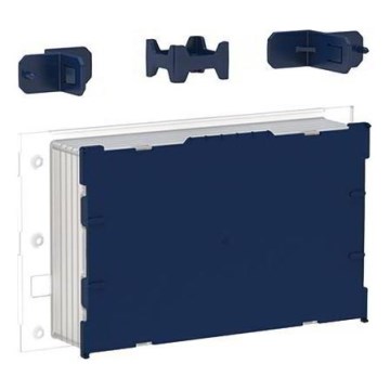 Geberit 243.168.00.1 - Zestaw montażowy przycisku Sigma60 do spłuczki Sigma 12 cm