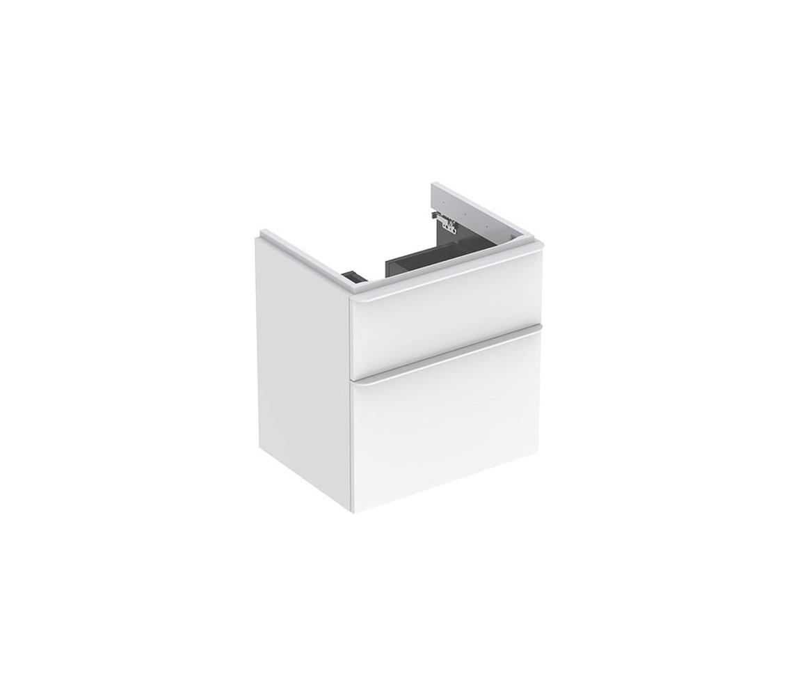 Geberit 500.352.00.1 - Szafka łazienkowa pod umywalkę Smyle Square 59x62x47 cm biała