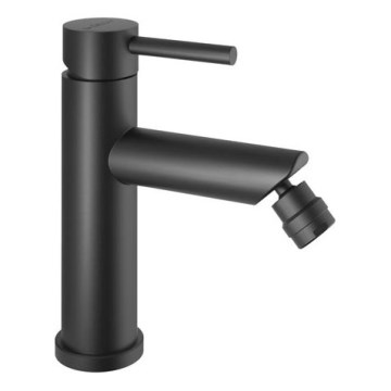 Gedy - Bateria bidetowa COMO 18 cm matowa czarna