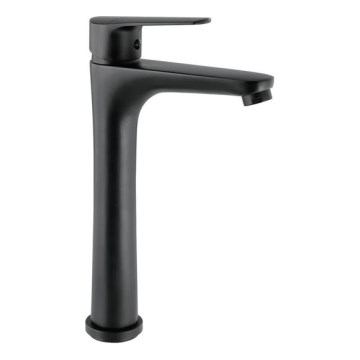 Gedy - bateria umywalkowa COMO 29 cm matowa czarna
