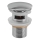 Gedy - Korek umywalkowy Click-Clack, śr. 6,6 cm, chrom błyszczący