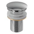 Gedy - Korek umywalkowy CLICK-CLACK, śr. 6,6 cm, chrom błyszczący