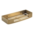 Gedy - Półka ścienna do prysznica SMART 30x12,8 cm matowe złoto