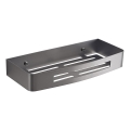 Gedy - Ścienna półka do prysznica SMART 30x12,8 cm, szary metalik