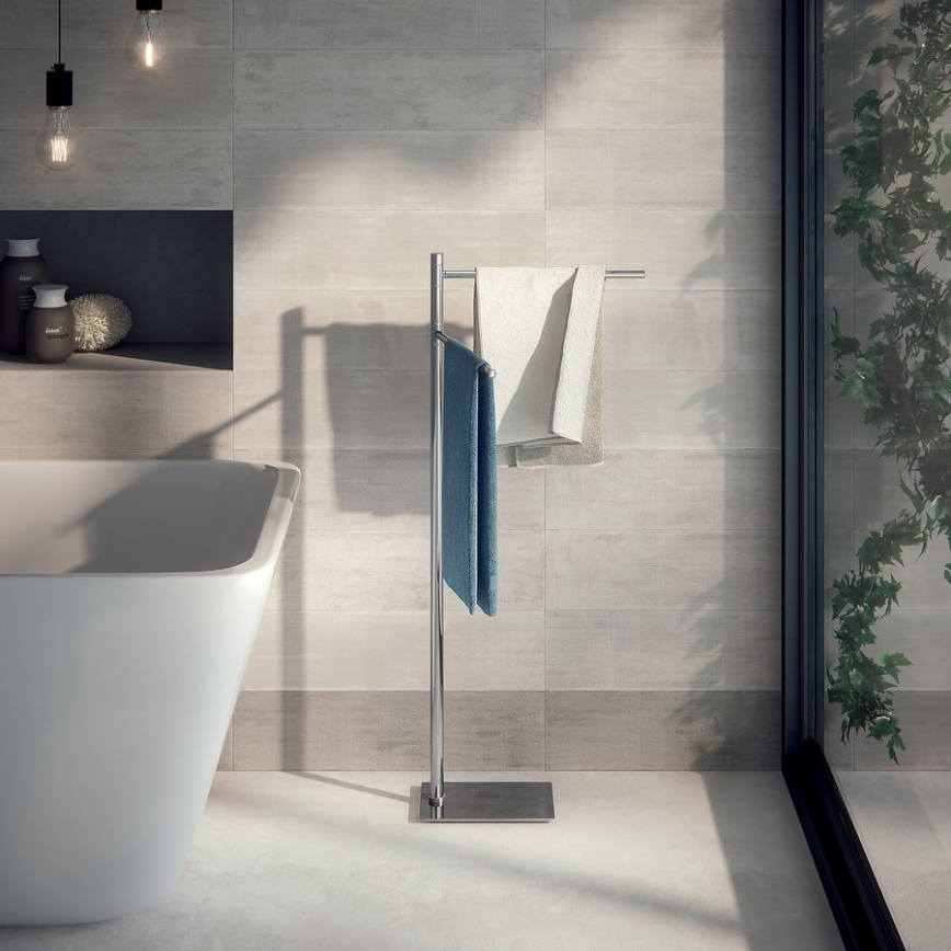 Gedy - stojak na ręczniki TRILLY 83,5 cm chrom błyszczący