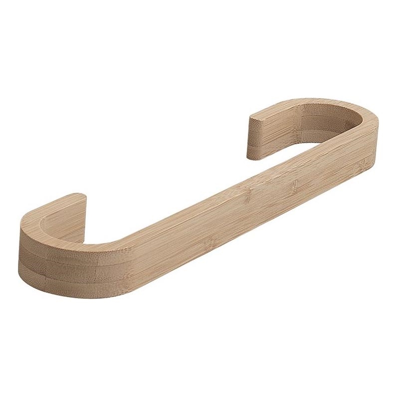 Gedy - Wieszak na ręcznik ścienny HIMALAYA 7x30 cm bambus/beżowy