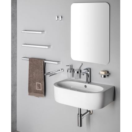 Gedy - Wieszak na ręcznik ścienny obrotowy PIRENEI 36 cm chrom błyszczący
