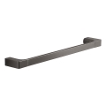 Gedy - Wieszak ścienny na ręczniki PIRENEI 6,6x45 cm metaliczny szary