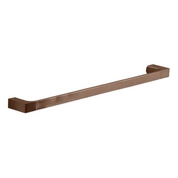 Gedy - Wieszak ścienny na ręczniki PIRENEI 60 cm brązowy
