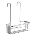 Gedy - Zawieszana półka prysznicowa SMART 37,5x30 cm chrom błyszczący