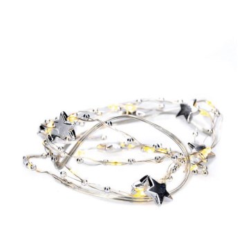 Girlanda LED 20xLED/2xAA 1,5 m ciepła biała