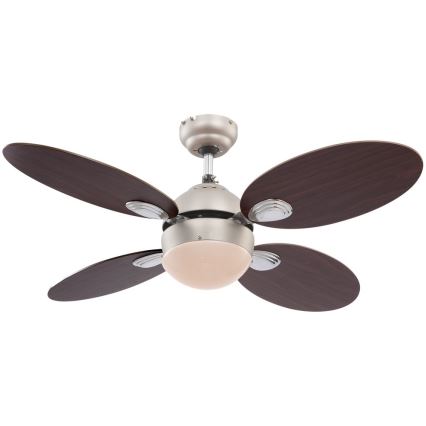 GLOBO 0318 - Stropní ventilátor WADE 1xE14/60W/230V