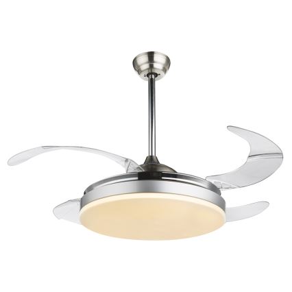 Globo 0350 - LED Wentylator sufitowy z pilotem zdalnego sterowania CABRERA LED/36W/230V