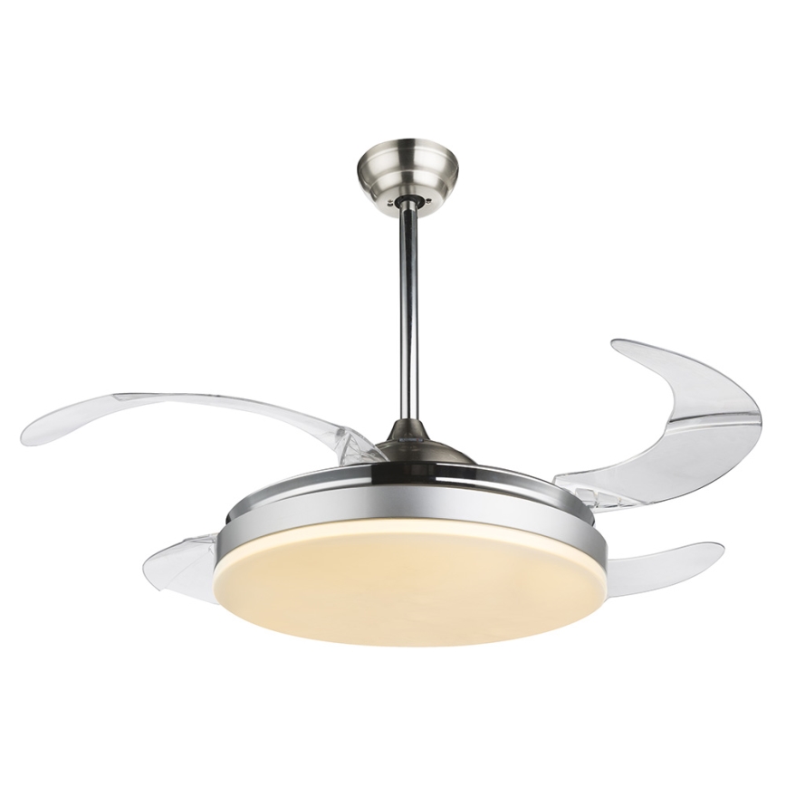 Globo 0350 - LED Wentylator sufitowy z pilotem zdalnego sterowania CABRERA LED/36W/230V