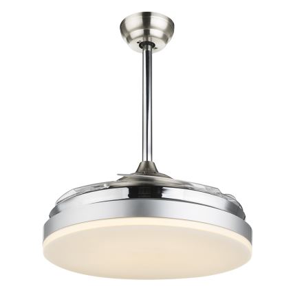 Globo 0350 - LED Wentylator sufitowy z pilotem zdalnego sterowania CABRERA LED/36W/230V