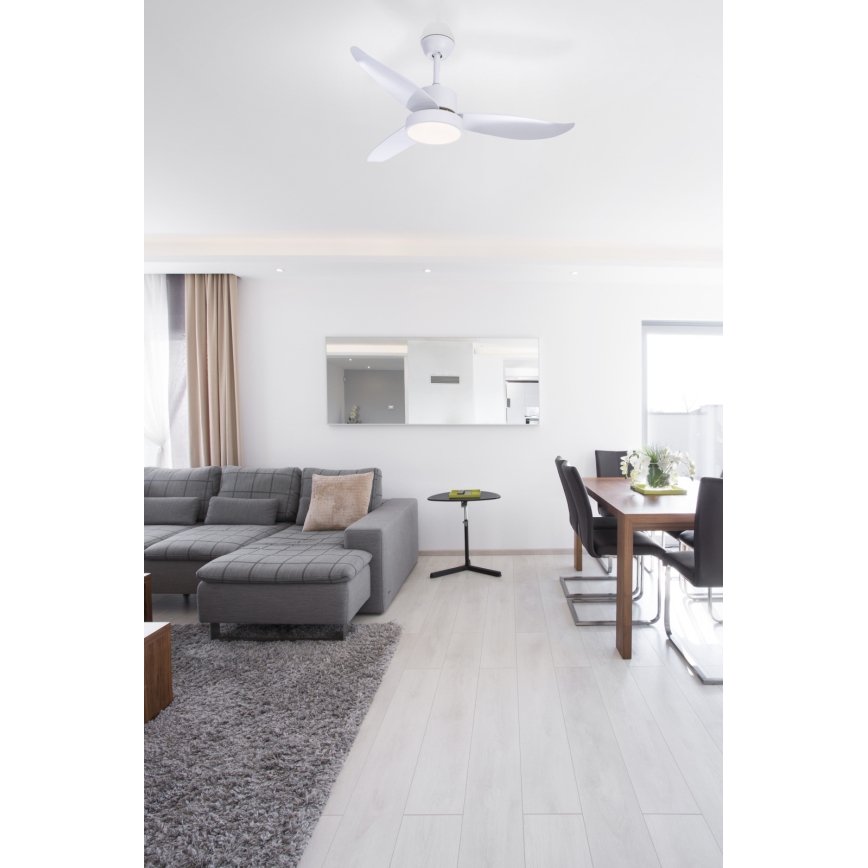 Globo - LED Wentylator sufitowy 1xLED/18W/230V + zdalne sterowanie