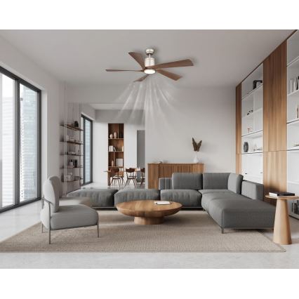 Globo - LED Regulowany sufitowy wentylator LED/20W/230V 2700-6500K + pilot zdalnego sterowania