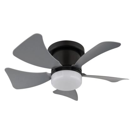 Globo - LED Ściemnialny wentylator sufitowy LED/10W/230V 3000-6500K szary + zdalne sterowanie