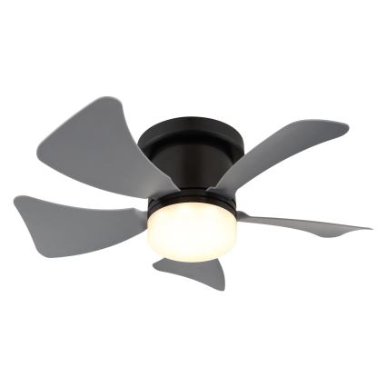 Globo - LED Ściemnialny wentylator sufitowy LED/10W/230V 3000-6500K szary + zdalne sterowanie