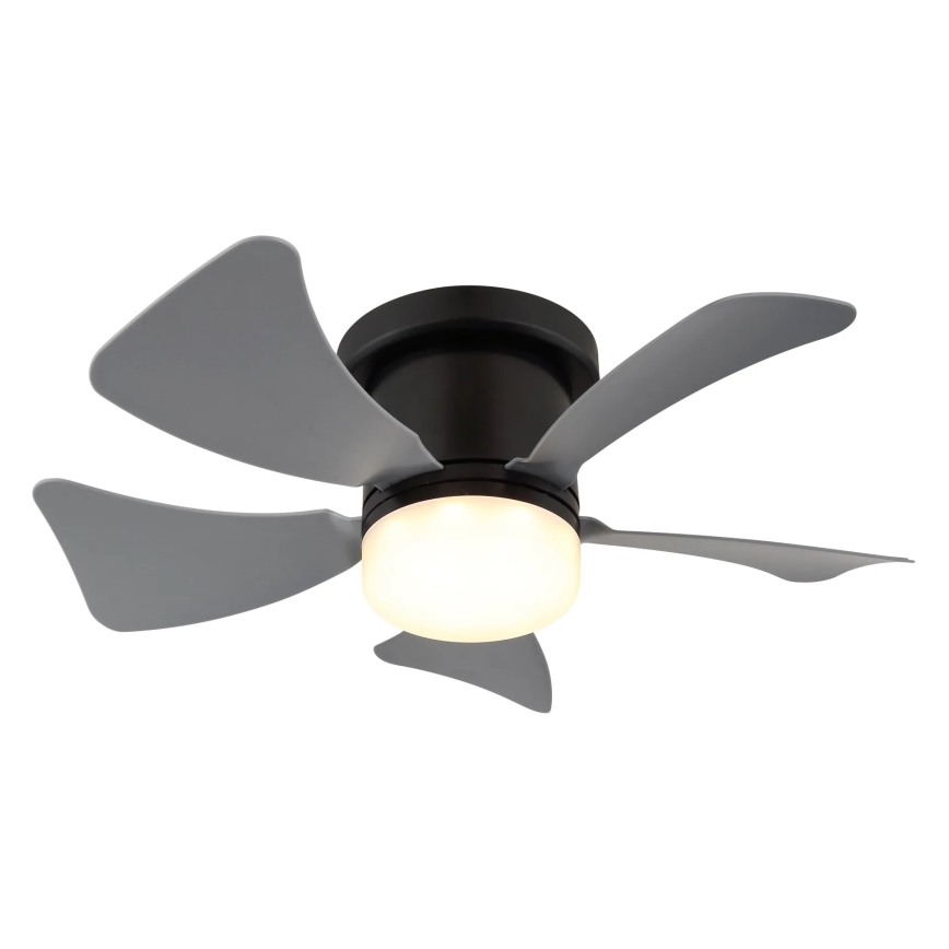 Globo - LED Ściemnialny wentylator sufitowy LED/10W/230V 3000-6500K szary + zdalne sterowanie