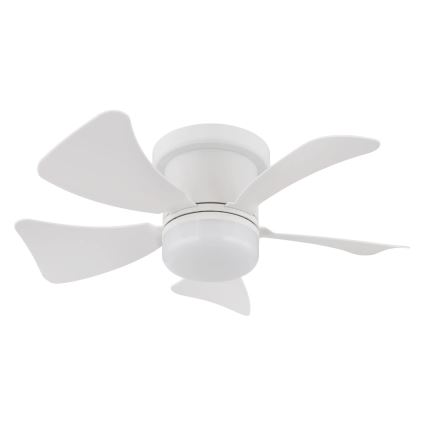 Globo - LED Ściemnialny wentylator sufitowy LED/10W/230V 3000-6500K biały + zdalne sterowanie