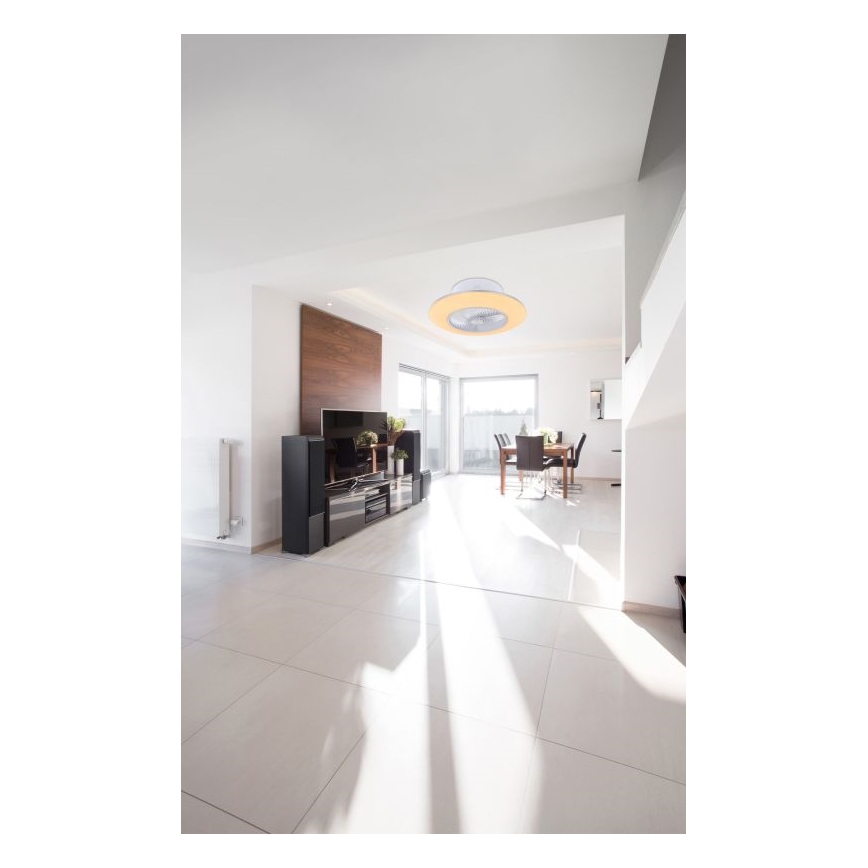 Globo - LED regulowane oświetlenie sufitowe z wentylatorem LED/40W/230V 3000-6000K + pilot zdalnego sterowania