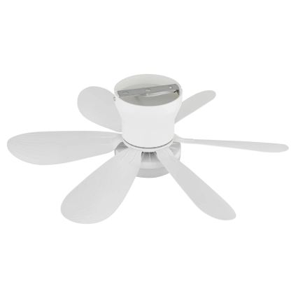 Globo - LED ściemnialny wentylator sufitowy LED/5W/230V 2700-6500K biały + pilot zdalnego sterowania