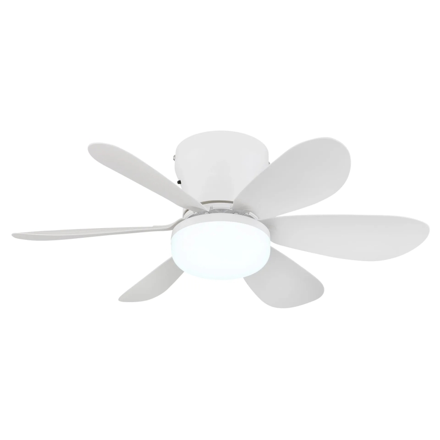 Globo - LED ściemnialny wentylator sufitowy LED/5W/230V 2700-6500K biały + pilot zdalnego sterowania