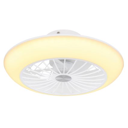 Globo 03632W - Lampa sufitowa LED z wentylatorem LAFEE LED/18W/230V