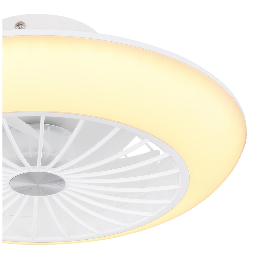 Globo 03632W - Lampa sufitowa LED z wentylatorem LAFEE LED/18W/230V