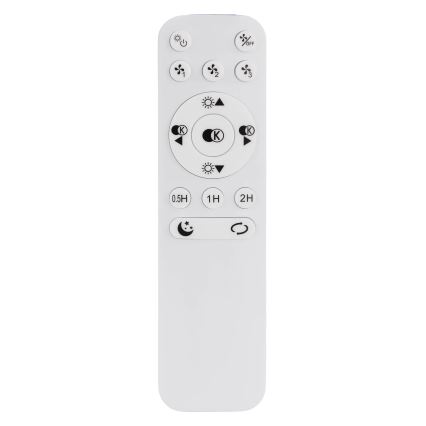 Globo - LED Ściemnialny wentylator sufitowy LED/40W/230V 3000-6000K + pilot zdalnego sterowania