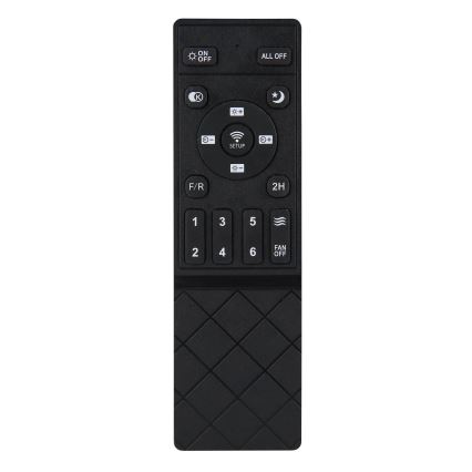 Globo - LED Regulowany sufitowy wentylator LED/40W/230V 3000-6500K + pilot do zdalnego sterowania