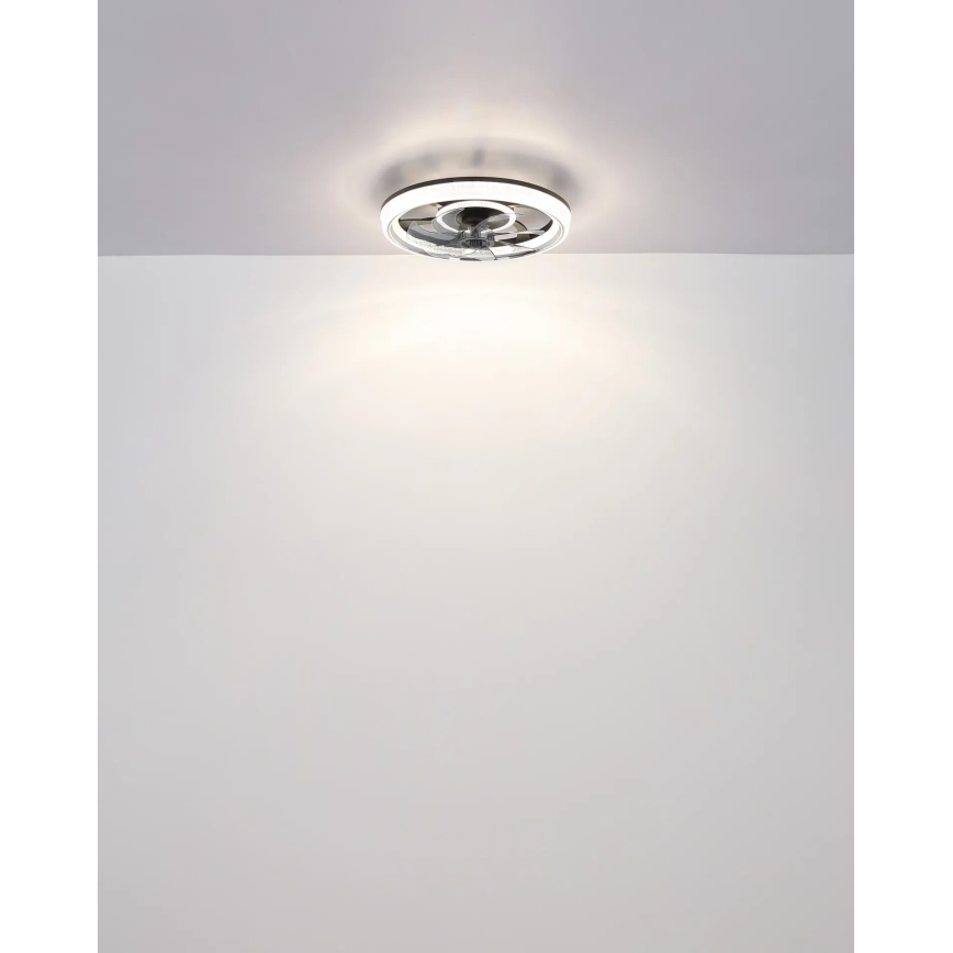 Globo - LED Ściemnialny wentylator sufitowy LED/30W/230V 2700-6000K + pilot zdalnego sterowania