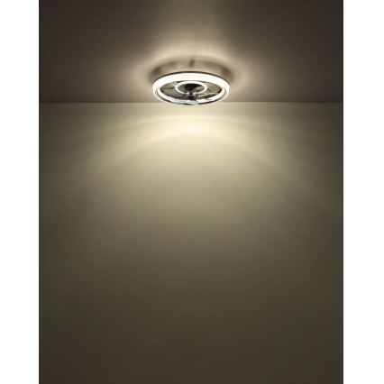 Globo - LED sufitowy wentylator z regulacją jasności LED/30W/230V 2700-6000K + pilot zdalnego sterowania